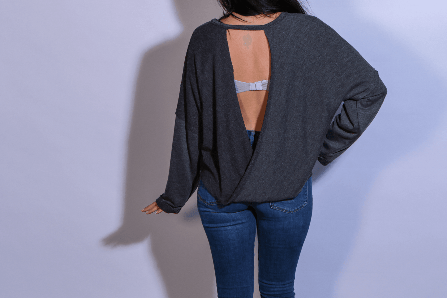 Lynnette Twist Back Sweater