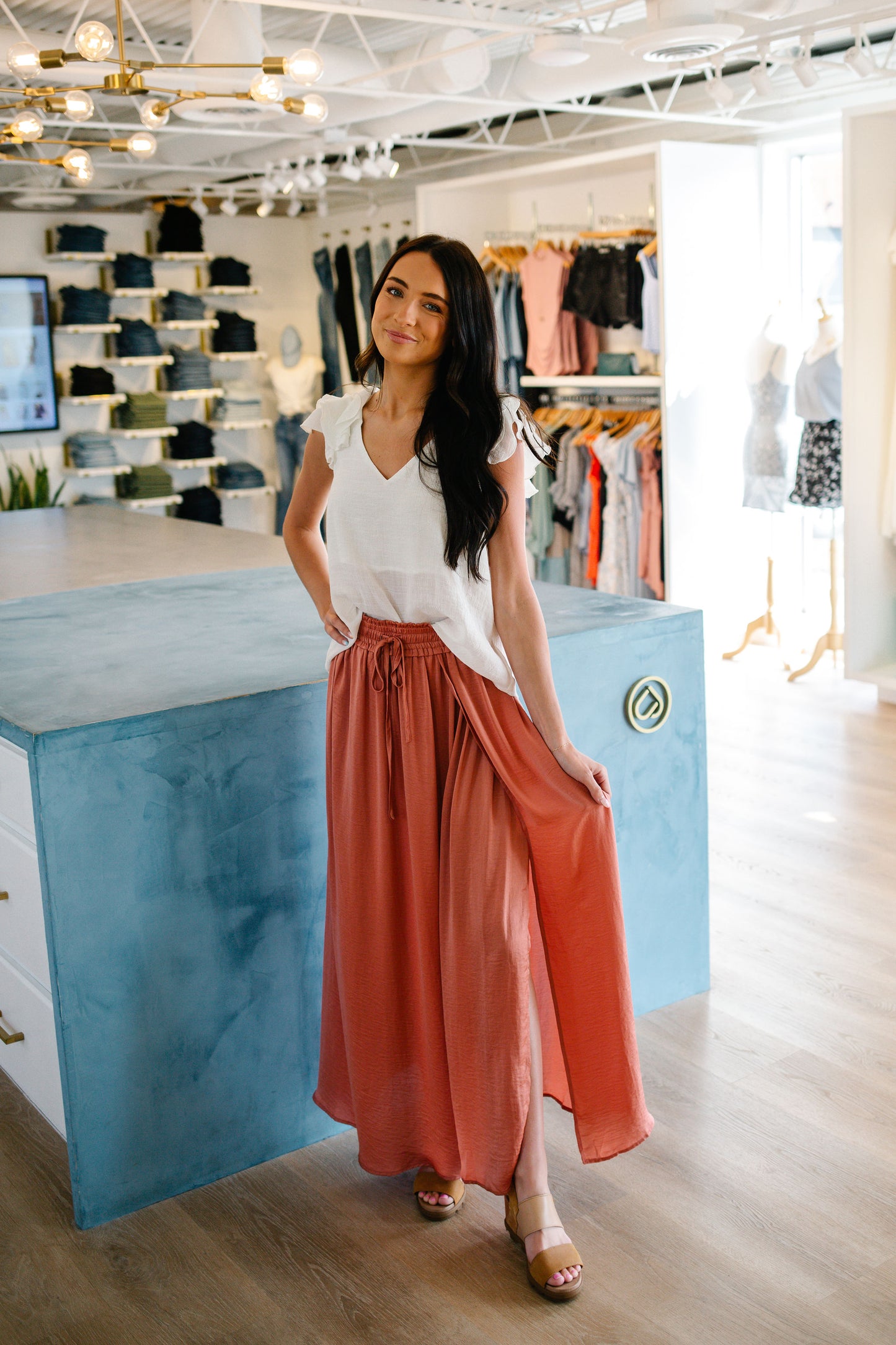 Bell Court Maxi Skirt