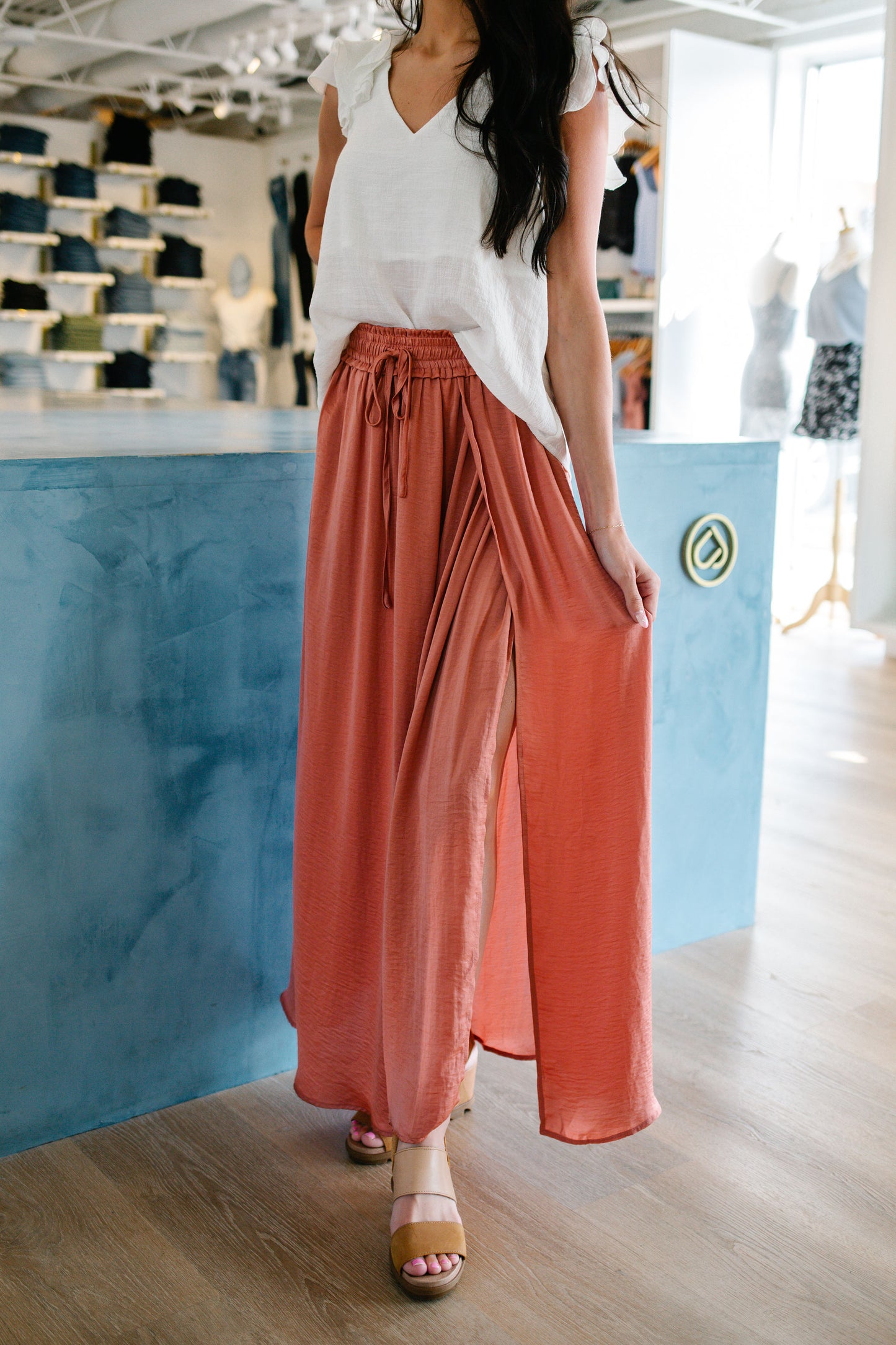Bell Court Maxi Skirt