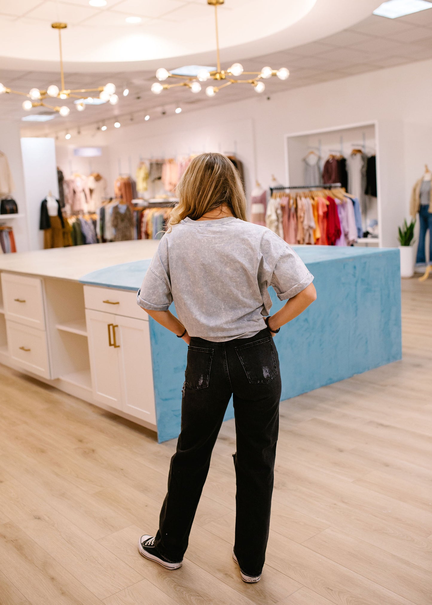 High Rise Dad Jeans