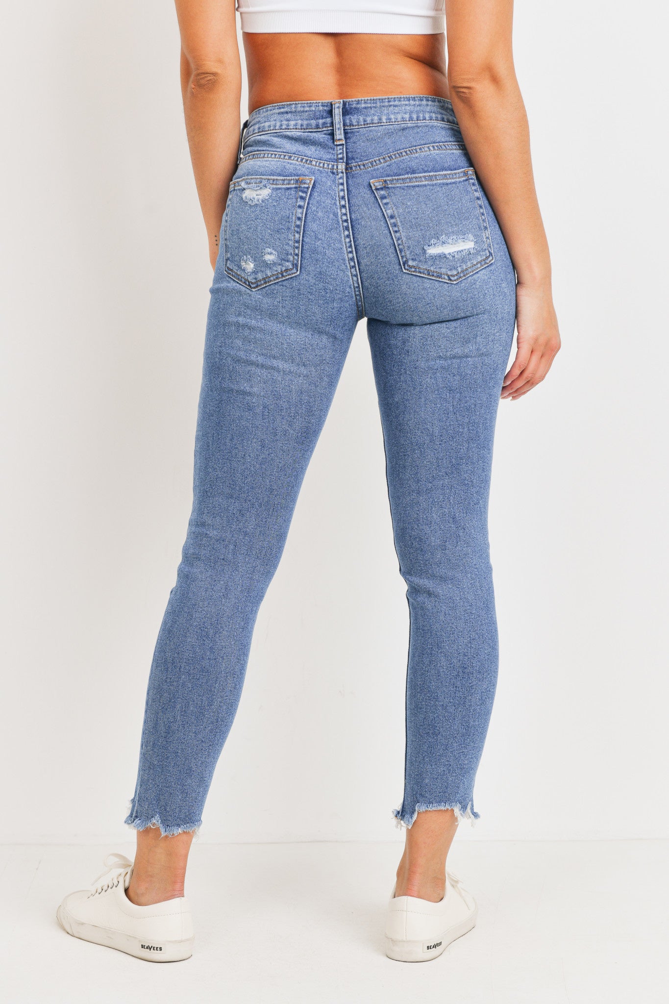 HR Skinny With Destructed HEM