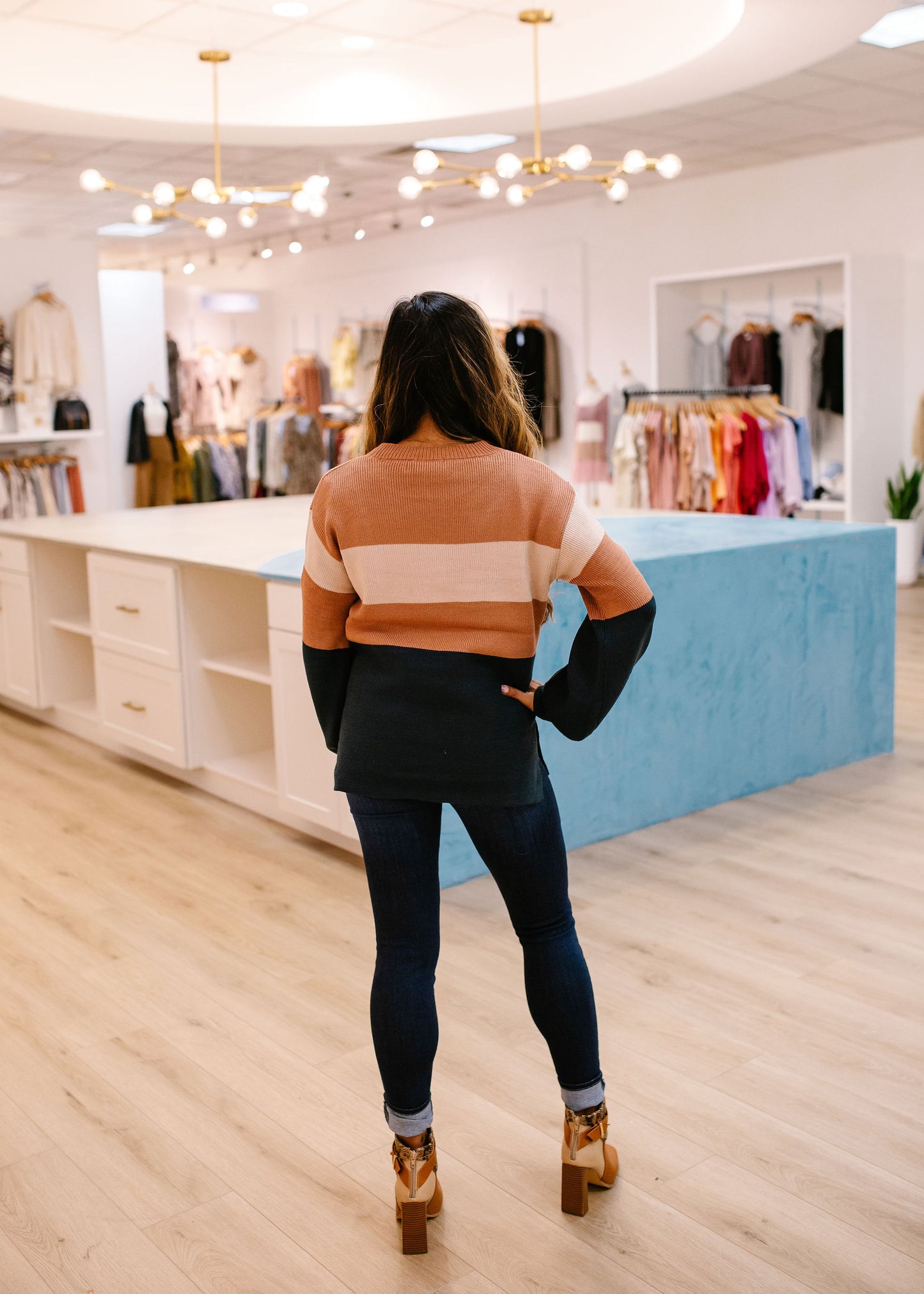 Loraine Striped Sweater