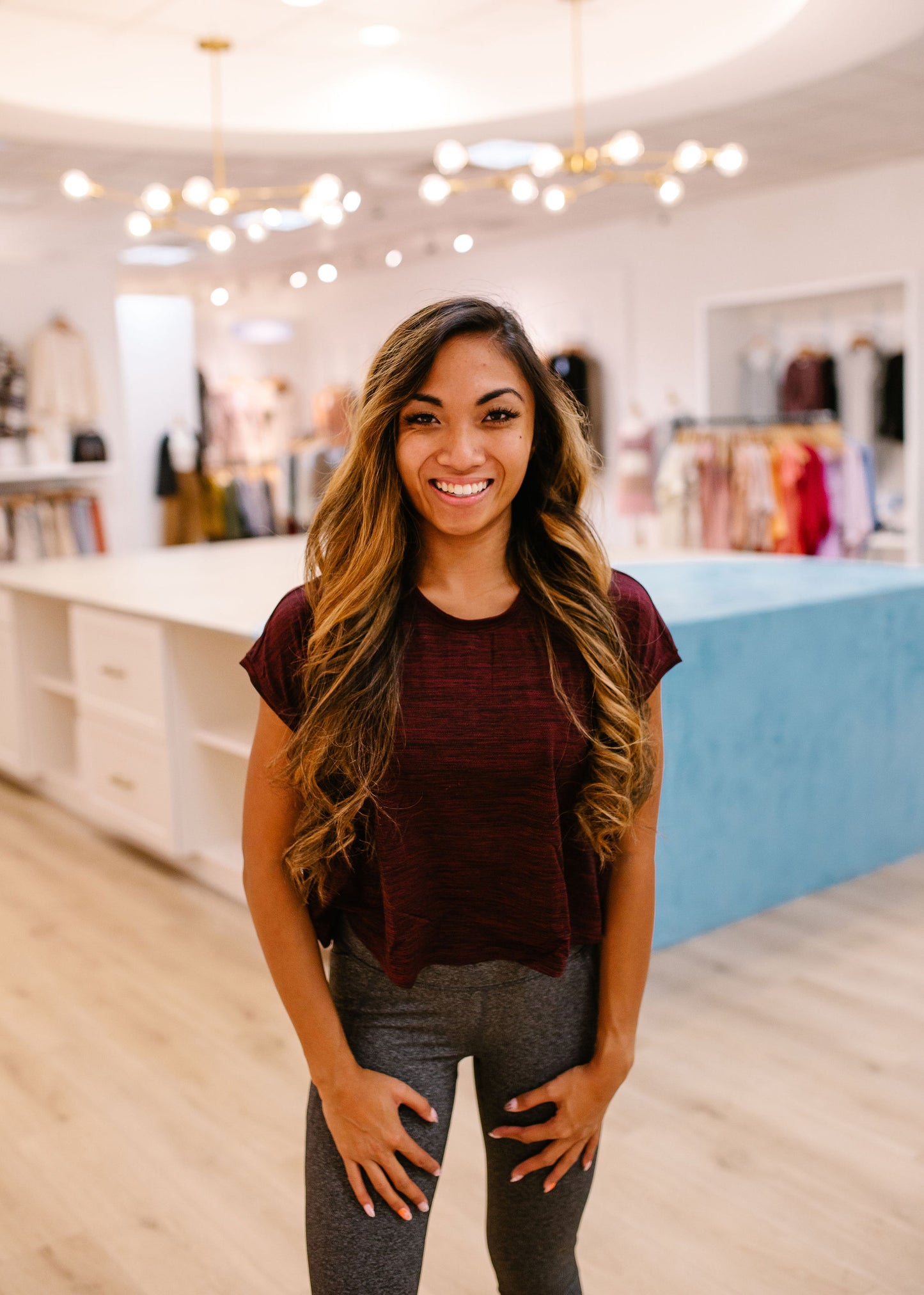 Daylily Athleisure Top