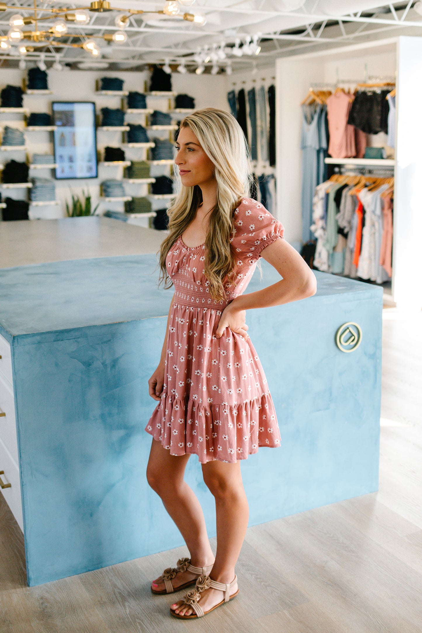 Kaley Avenue Babydoll Dress