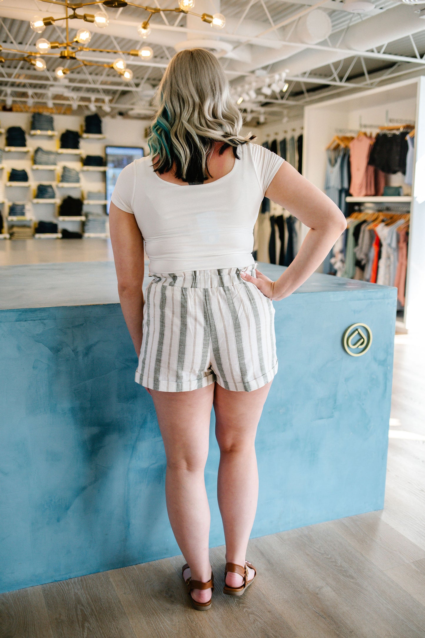 Briscoe Stripe Short