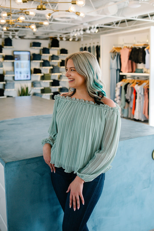Geneva Off the Shoulder Top