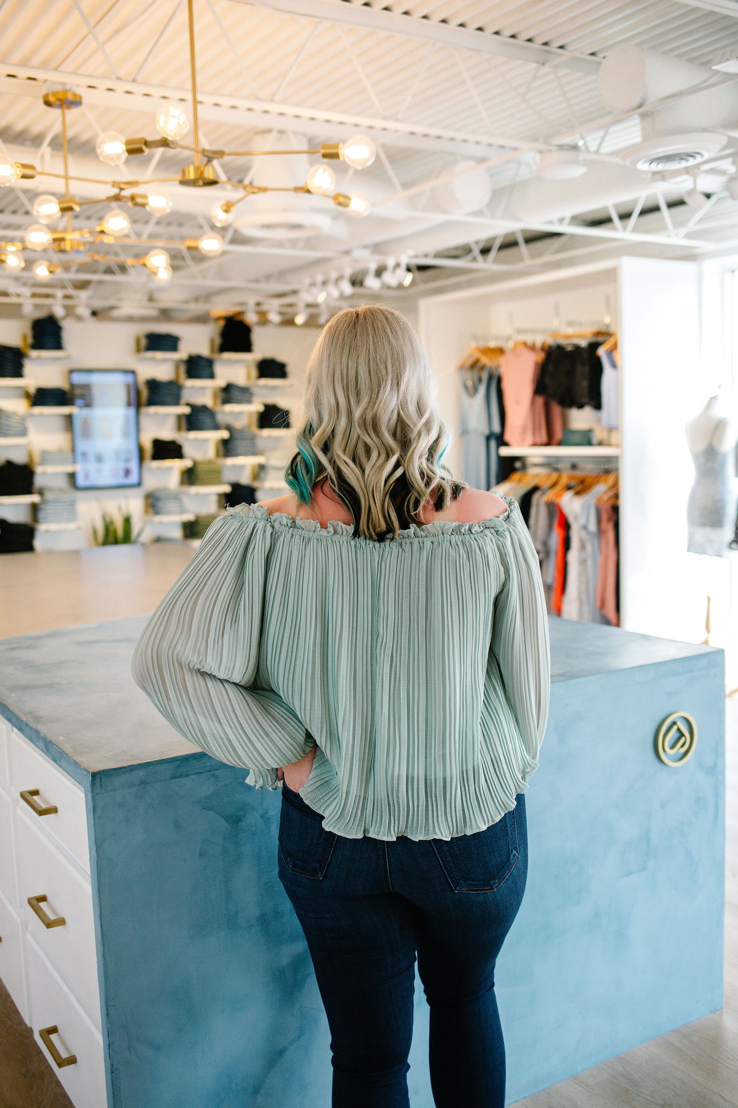 Geneva Off the Shoulder Top