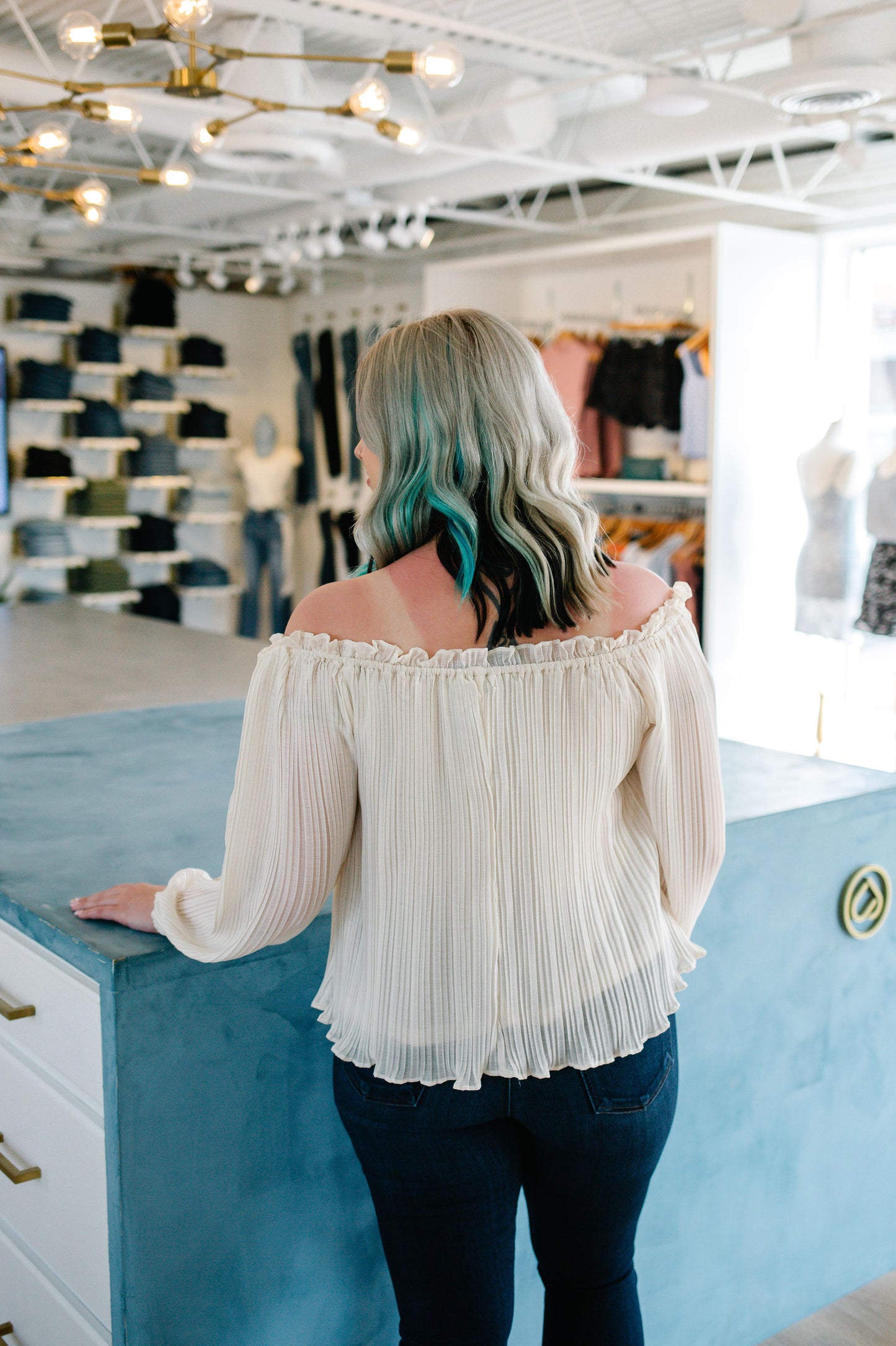 Geneva Off the Shoulder Top