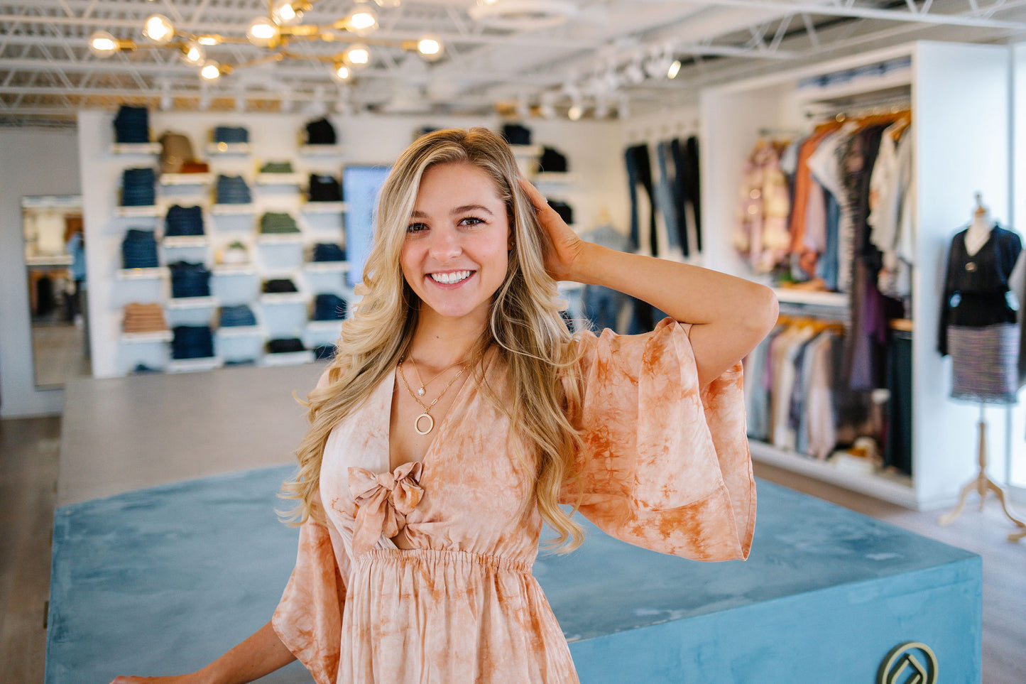 High Low Tye Dye Dress