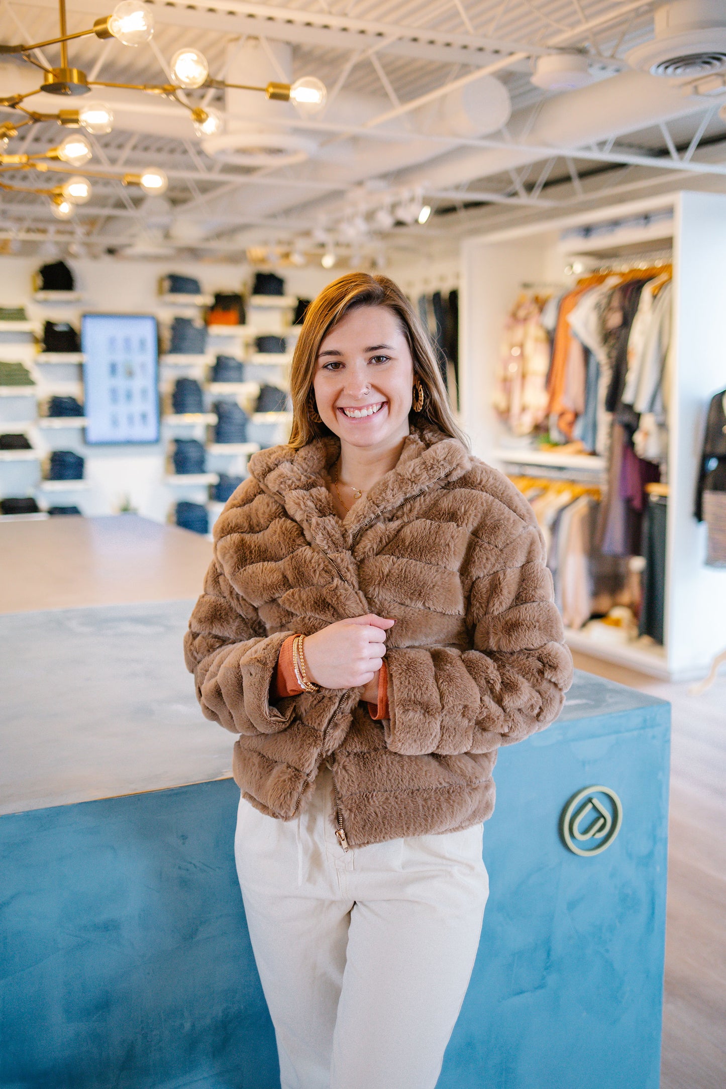 Natalia Faux Fur Jacket